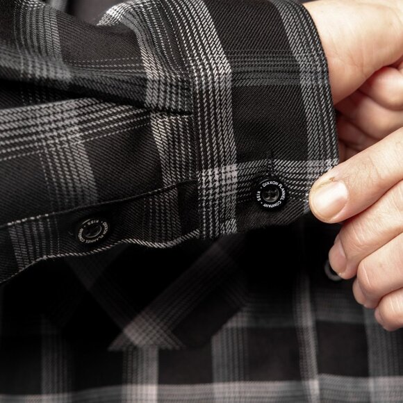 DIXXON x KISS- DRESSED TO KILL- Collab Limited Edition Flannel Shirt - Men's XL - Picture 5 of 11